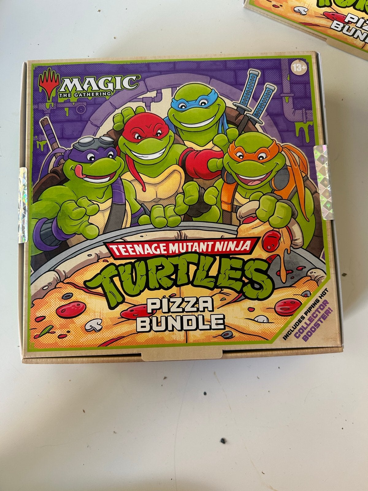 6x Magic The Gathering Teenage Mutant Ninja Turtles Pizza Bu, Hobby en Vrije tijd, Verzamelkaartspellen | Magic the Gathering