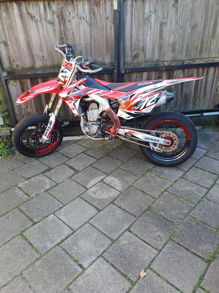 Honda CRF450R Supermotard te koop, Particulier