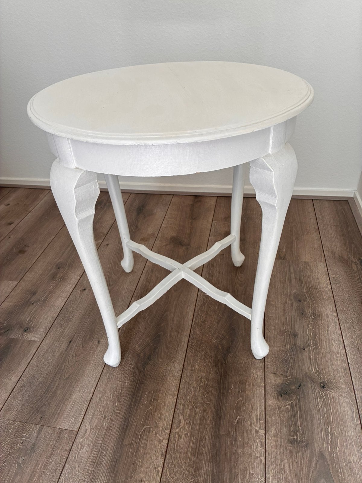 Oud eiken tafeltje, Ophalen, Gebruikt, 50 tot 100 cm, 50 tot 75 cm