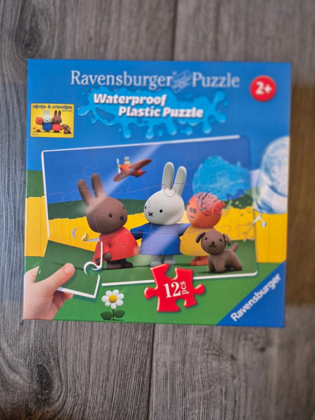 Nijntje puzzels en houten vormstoof, Kinderen en Baby's, Speelgoed | Kinderpuzzels, Gebruikt, 10 tot 50 stukjes, Ophalen of Verzenden