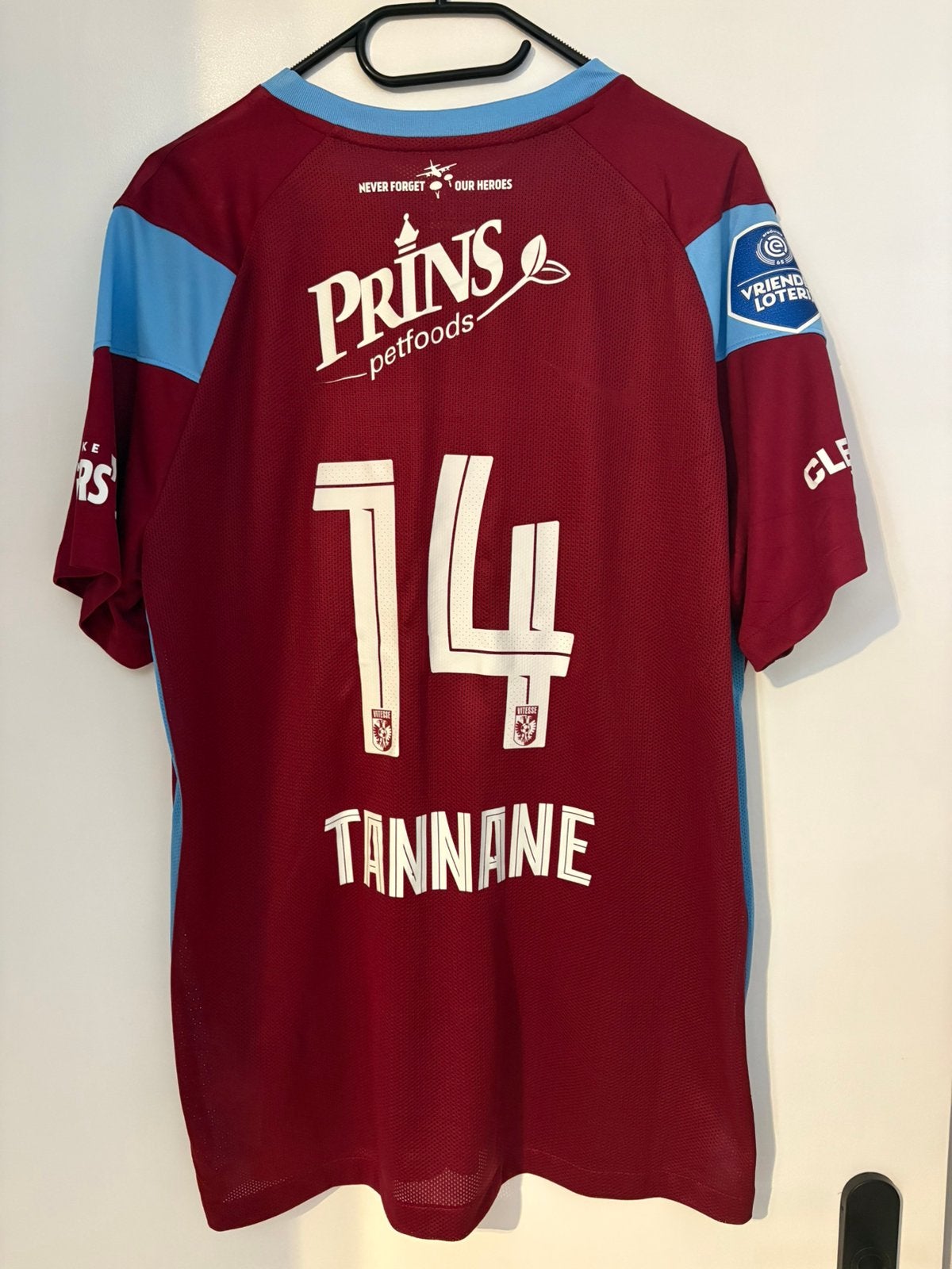 Match prepared vitesse shirt, Ophalen of Verzenden, Zo goed als nieuw, Vitesse, Shirt