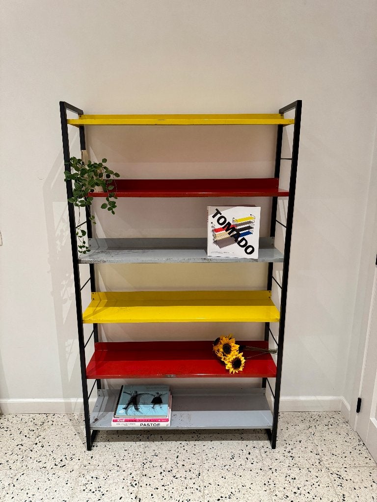 Vintage XXL Tomado boekenrek / wall unit / wandrek, Ophalen, Gebruikt
