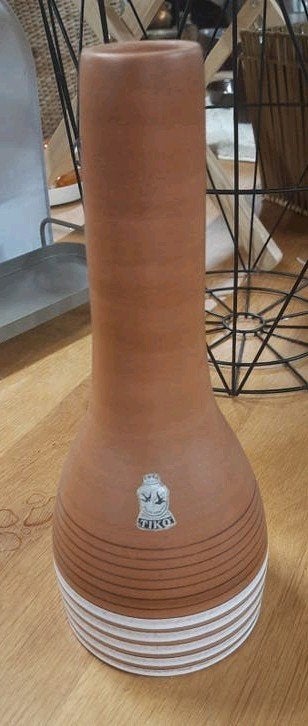 Vintage Tiko Gouda Holland Terracotta Vaas - Radar 1030, Ophalen of Verzenden