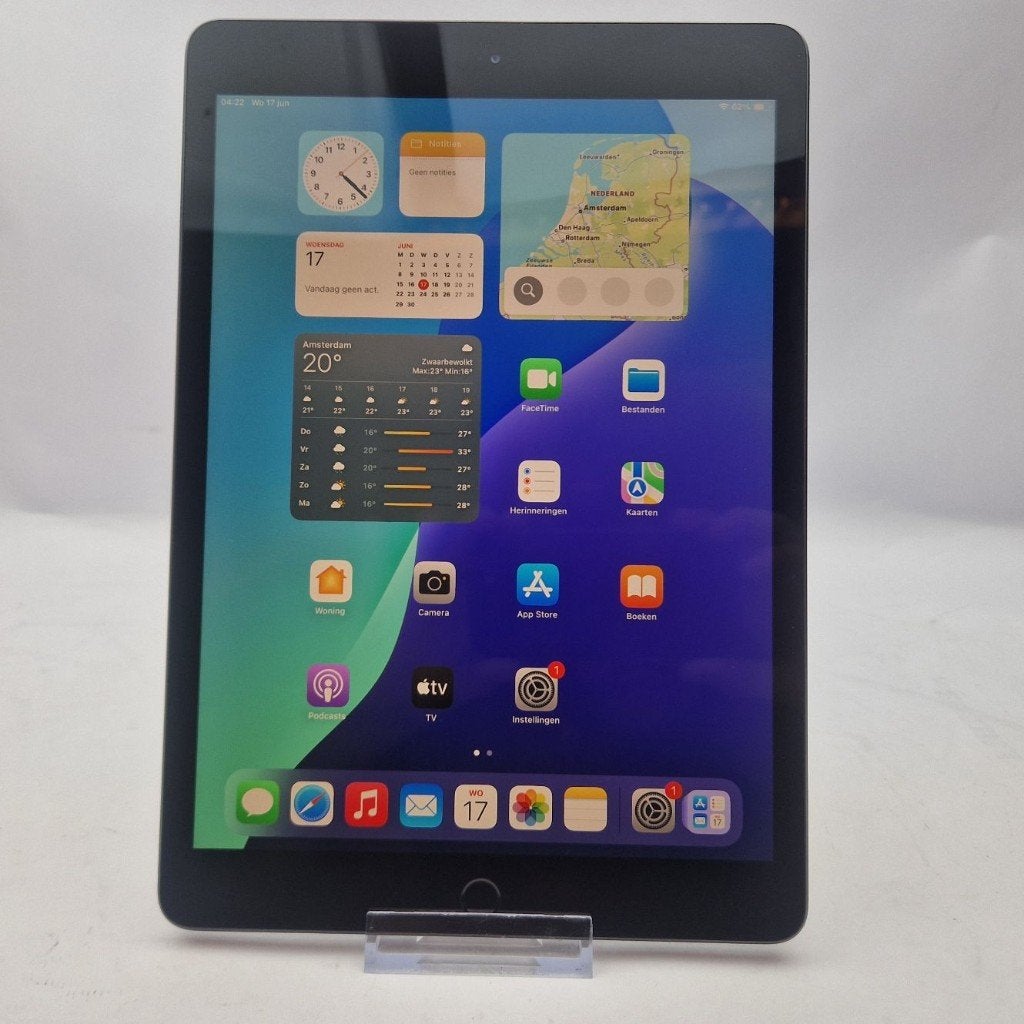 Apple iPad 7the Gen 32Gb Wifi || Nu Voor Maar € 149,99, Ophalen of Verzenden, 10 inch, Bescherming voor- en achterkant