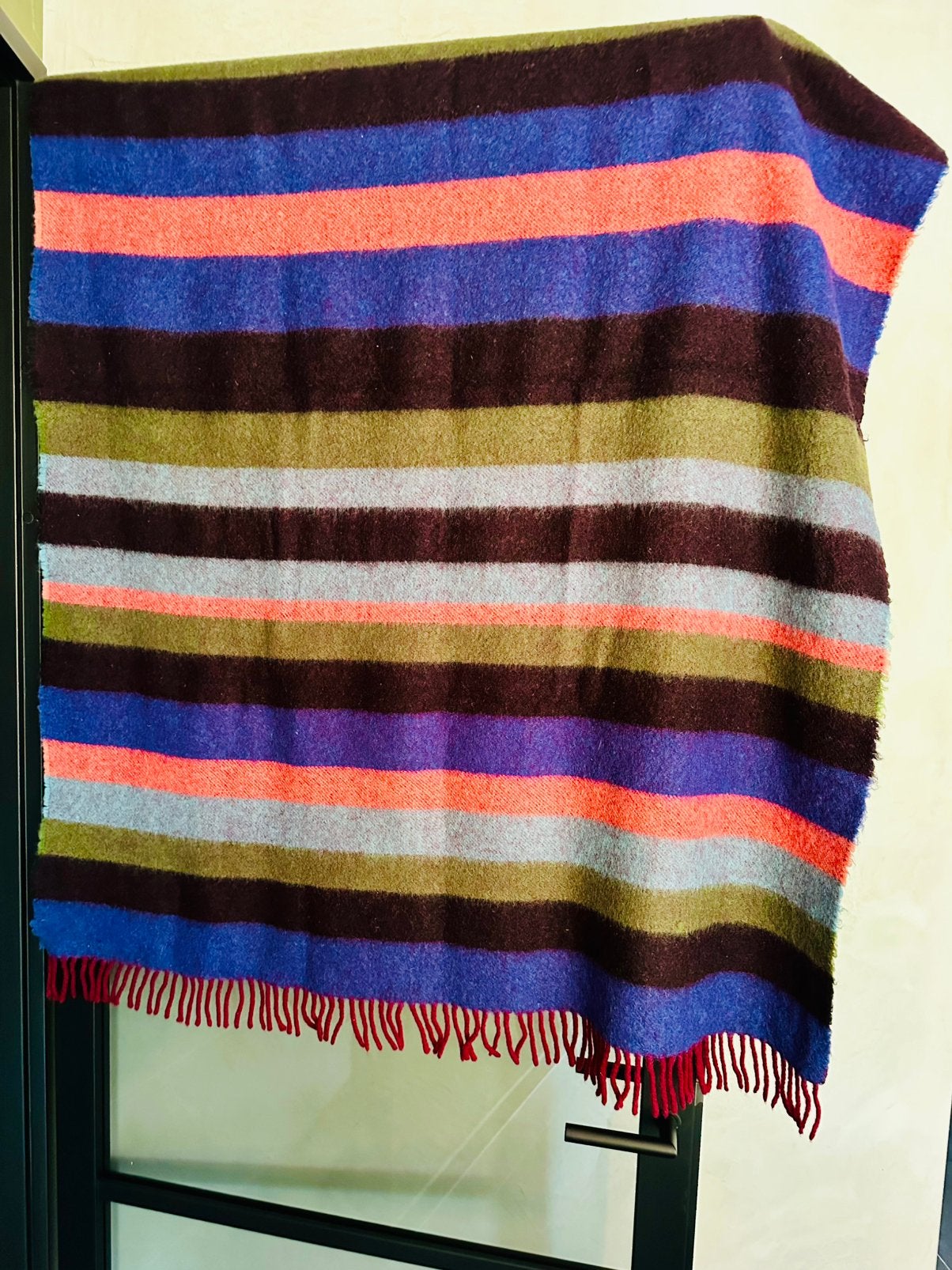 Vintage Missoni Home Masters puur Lana Virgin Wool woondeken, Huis en Inrichting, Ophalen of Verzenden, Zo goed als nieuw