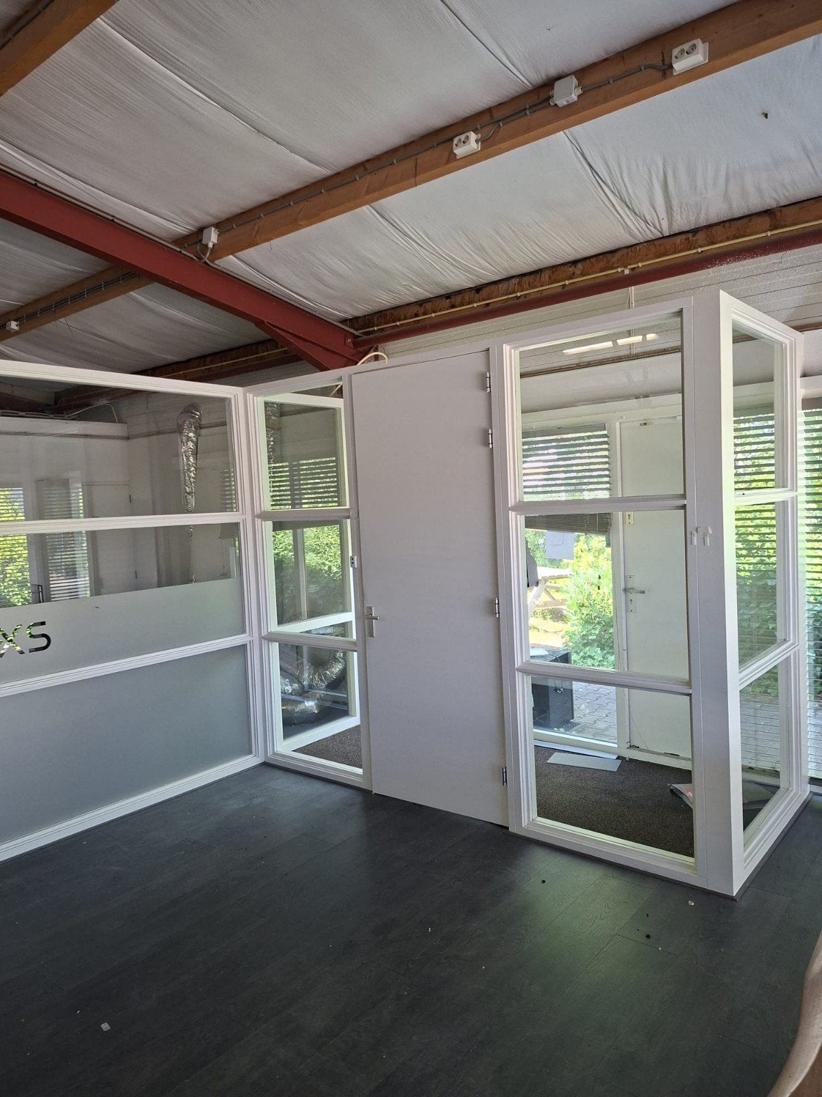 2 massieve binnendeuren 92x245 + scheidingswanden 250 hoog, Ophalen, Binnendeur, 200 tot 215 cm