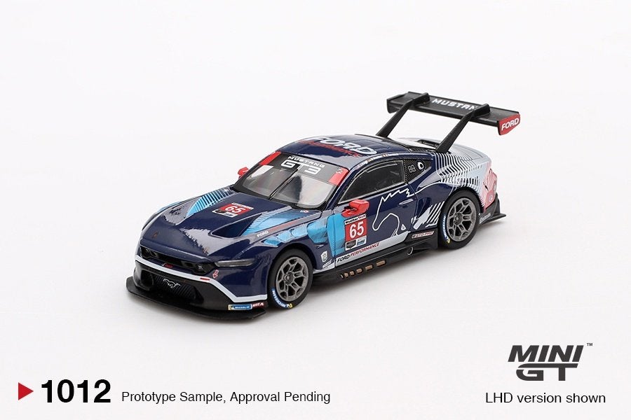 Mini GT 1/64 - Ford Mustang GT3 #65 2024 Daytona Mgt470, Verzenden, Nieuw, Auto