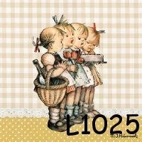 Servetten decoupage/bullet journal - Hummel L1025, Verzenden, Nieuw