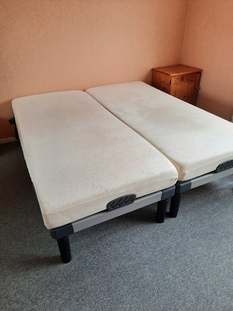 Bedden  Tempur, Huis en Inrichting, Ophalen, 90 cm, Overige kleuren, Tweepersoons