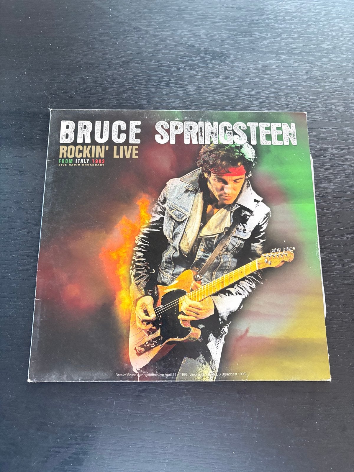 Bruce Springsteen - Rockin' Live From Italy 1993 LP, 1990 - 1999, Originele persing, Ophalen of Verzenden, Zo goed als nieuw