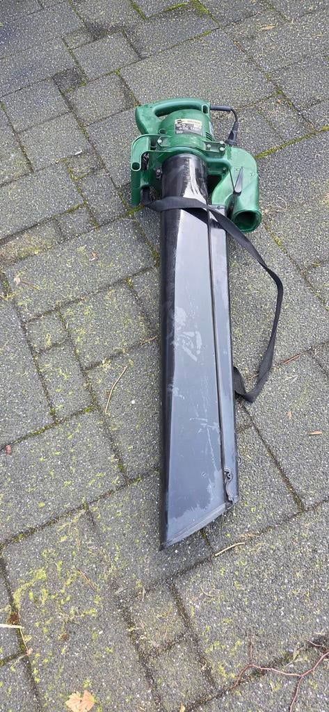 Greenway Bladblazer BR1600 - Blaast en Zuigt, 1600W, Tuin en Terras, Bladblazers, Gebruikt, Met zuigfunctie, Handgedragen, Elektrisch