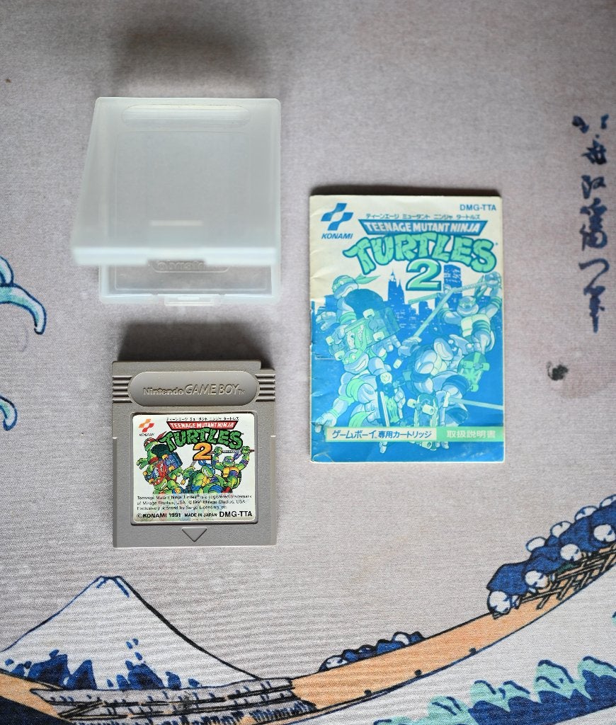 Ninja Turtles 2 Game Boy (JAPAN IMPORT werkt op PAL), Spelcomputers en Games, Avontuur en Actie, Gebruikt, 1 speler, Ophalen of Verzenden