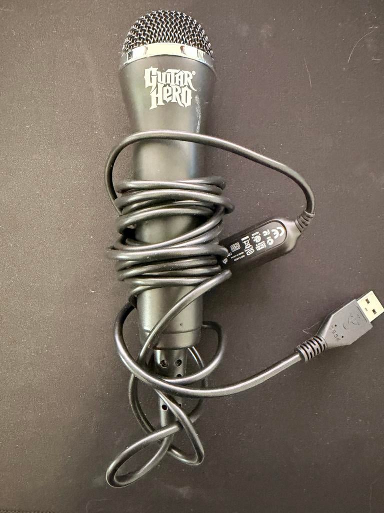 Guitar Hero Microfoon - 3 meter kabel - Nieuw, Ophalen of Verzenden, Nieuw, Zangmicrofoon