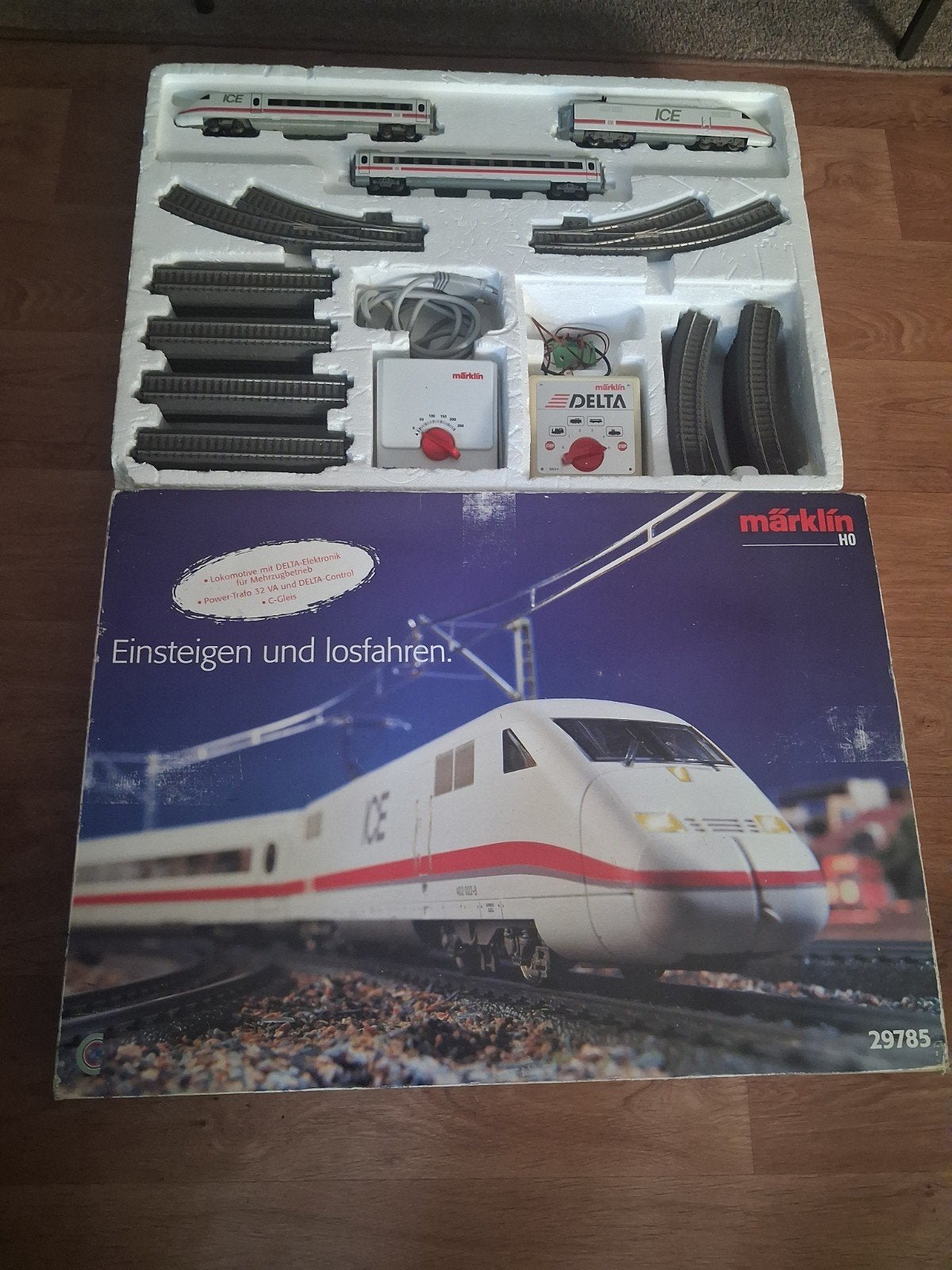 Märklin ICE 2 Treinset H0 met DELTA Control ( 29785 ), Hobby en Vrije tijd, Wisselstroom, Treinset, Ophalen of Verzenden, Zo goed als nieuw