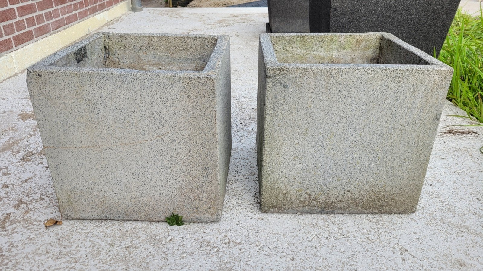 2 Plantenbakken, Tuin en Terras, Ophalen, Overige materialen, Minder dan 60 cm, Vierkant