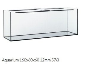 volglas aquarium 160x60x60, Dieren en Toebehoren, Ophalen, Info@aquadeco.nl, Aquariummeubel, Nieuw