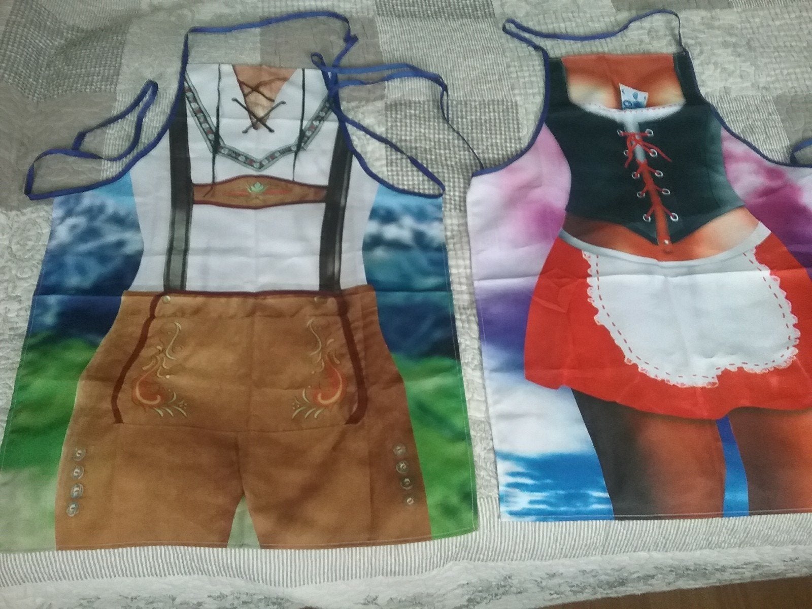 Leuke schortjes ,voor carnaval of verjaardag, Kleding | Dames, Carnavalskleding en Feestkleding, Ophalen, Zo goed als nieuw, Maat 38/40 (M)