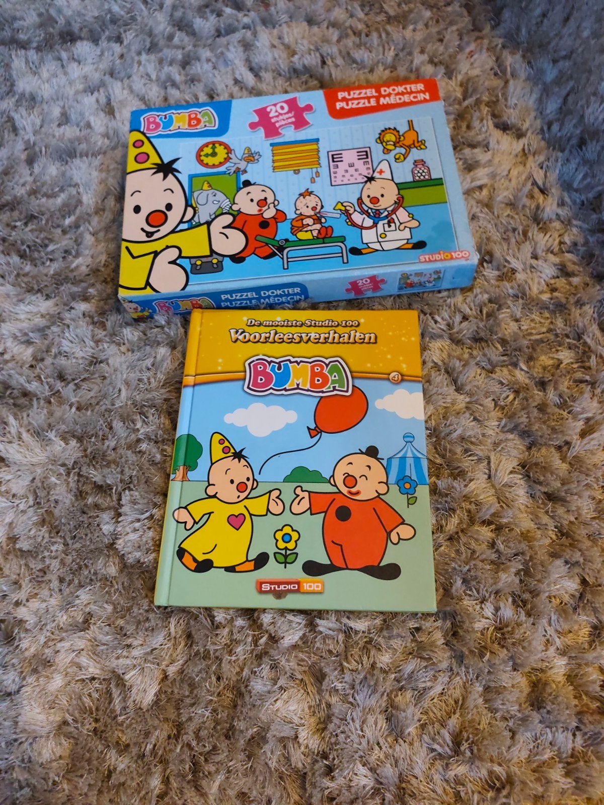 Bumba Voorleesverhalen boek en Bumba Dokter puzzel, Studio 100, Fictie algemeen, Jongen of Meisje, Ophalen of Verzenden