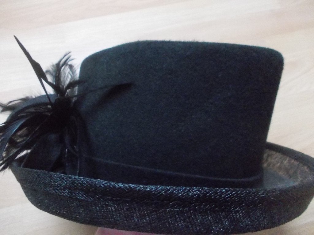 Zwarte hoed., Kleding | Dames, Hoeden en Petten, Ophalen, Gedragen, Hoed