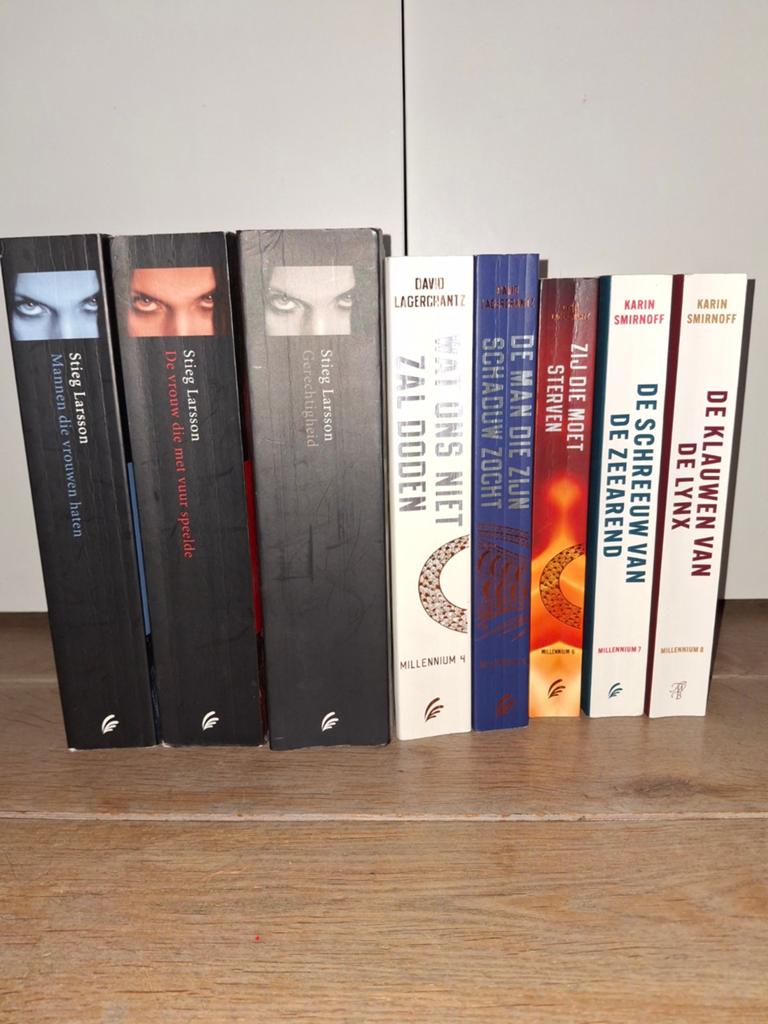 Complete Millennium Serie - Deel 1 t/m 8, Boeken, Ophalen of Verzenden