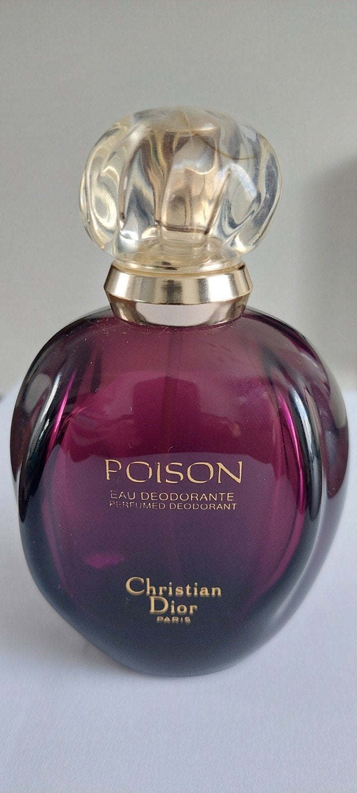 Vintage Christian Dior Poison Lege Fles 100ml (Juni 1988) -, Ophalen of Verzenden
