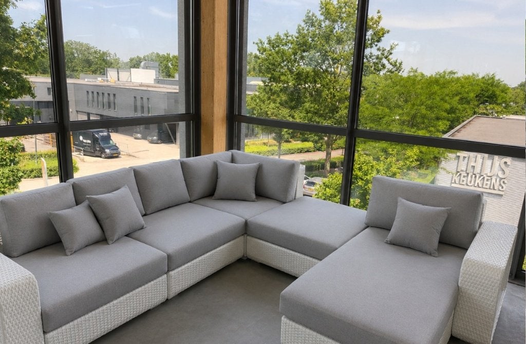 luxe trendy loungeset met eenmalig extra korting, Tuin en Terras, Verzenden, Nieuw