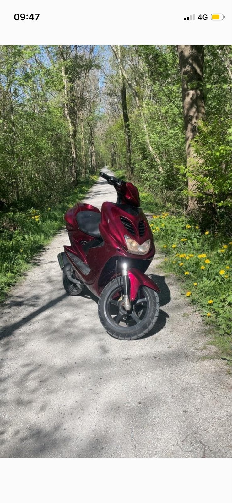 Yamaha Aerox 08 - 50cc 2takt - Nette staat, Gereviseerd blok, Ophalen, Gebruikt, Tweetakt, Yamaha