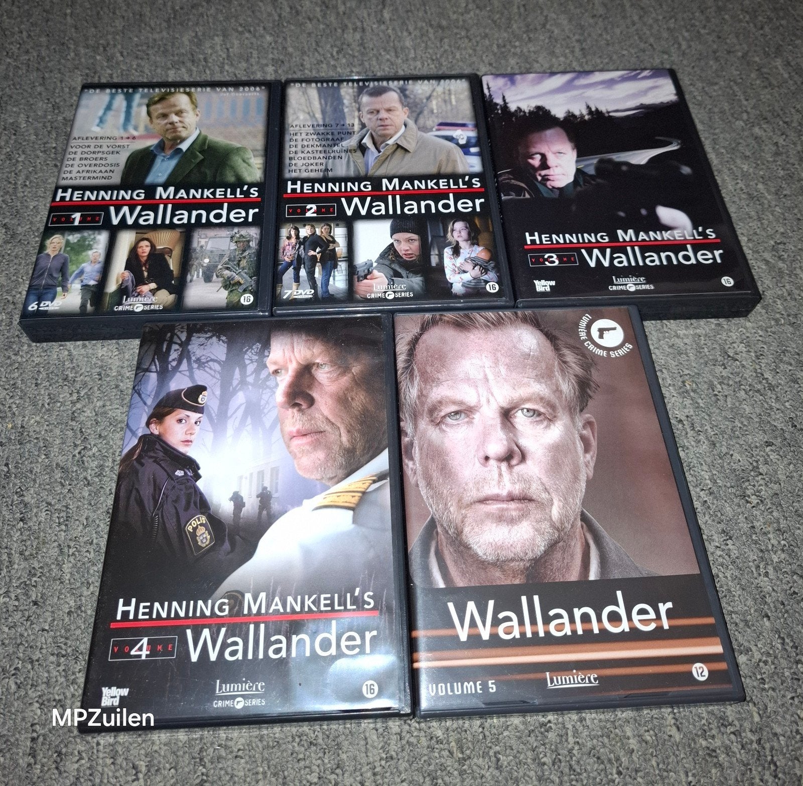 Wallander  .. seizoen 1-5, Vanaf 16 jaar, Misdaad, Nederlands, Ophalen of Verzenden