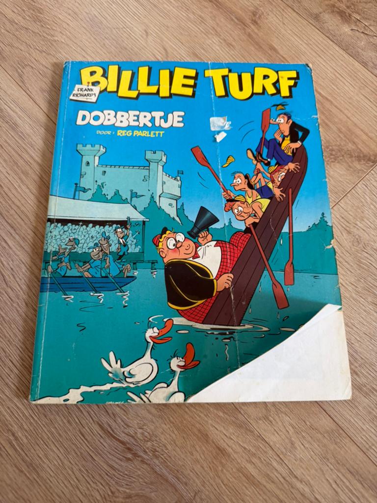 Billy turf stripboek jaren 80, Boeken, Stripboeken, Eén stripboek, Ophalen of Verzenden