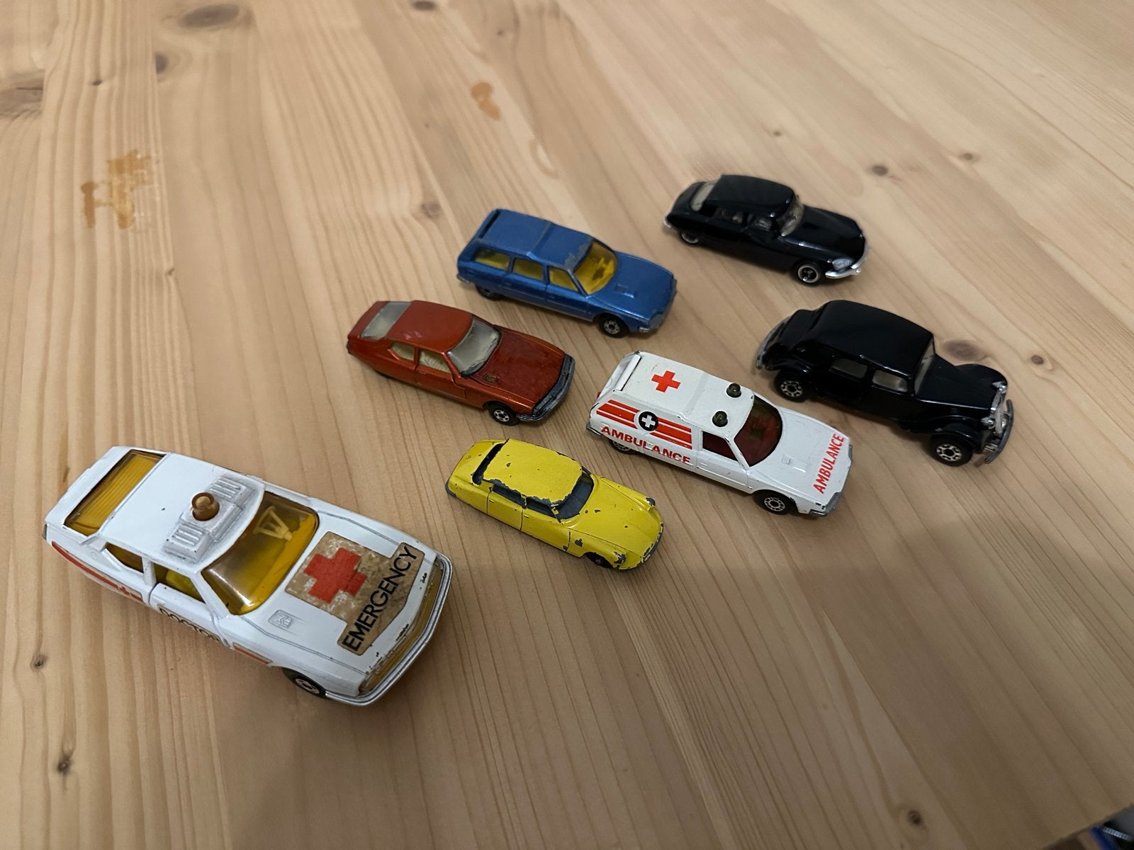 Matchbox / Lesney Citroën modelauto's - Kleine partij, Ophalen of Verzenden, Gebruikt, Auto