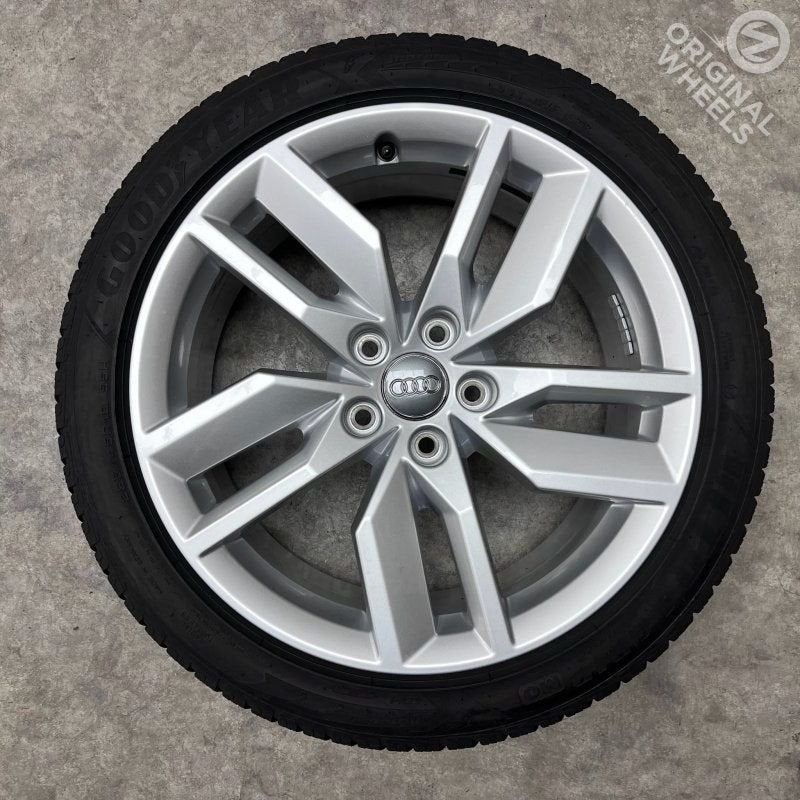 18 inch originele velgen + winterbanden Audi A4 B9 B8, 18 inch, Gebruikt, -, -