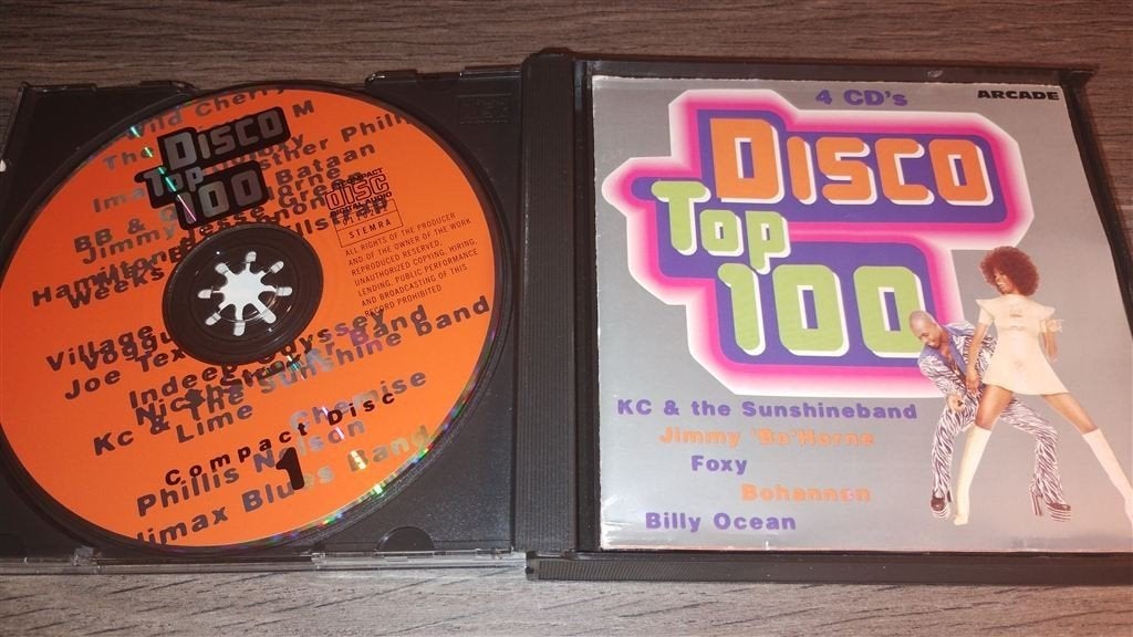 Disco Top 100 [4 CD], Ophalen of Verzenden, Gebruikt, Disco