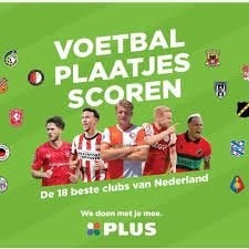 voetbalplaatjes plus 2025-2026, Plus, Ophalen of Verzenden