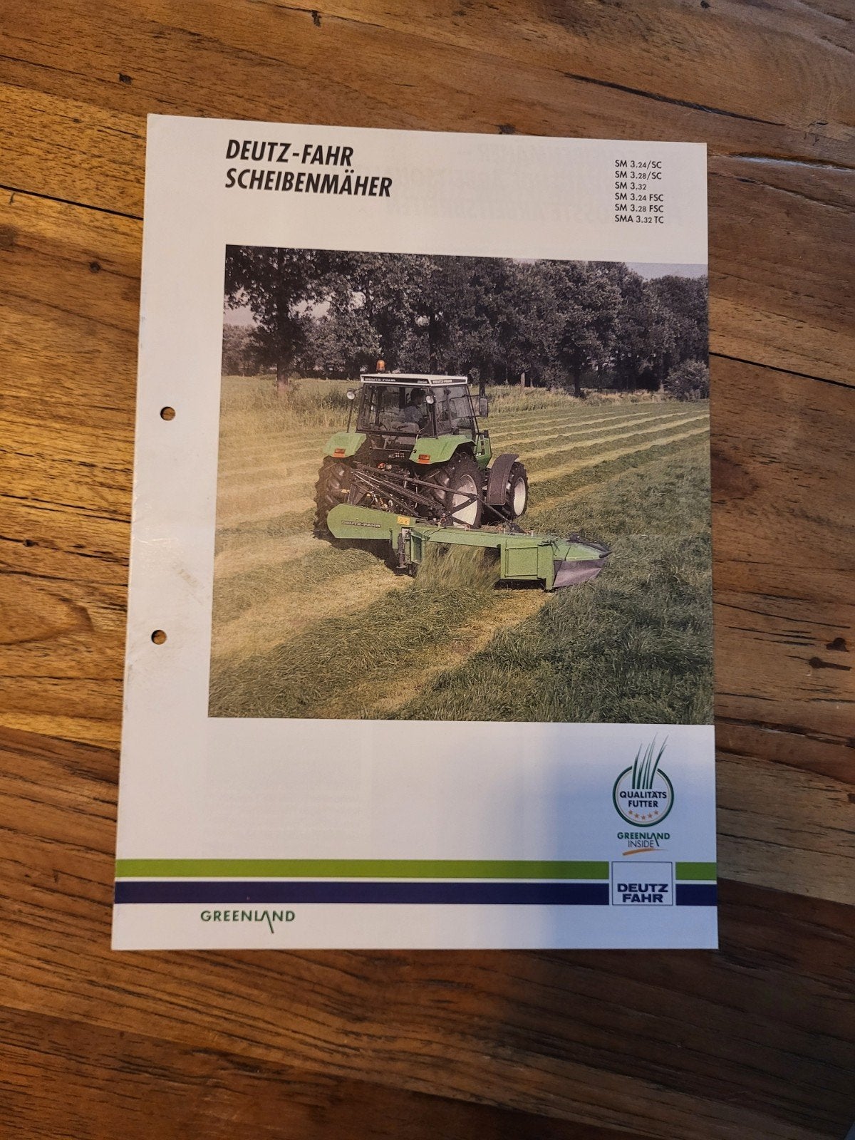 tractor folder Deutz-Fahr Scheibenmäher, Ophalen of Verzenden, Zo goed als nieuw