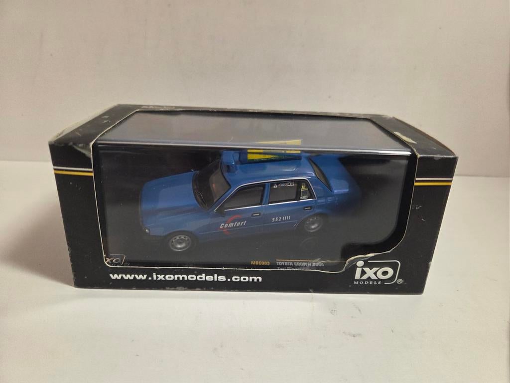 Ixo Toyota Crown Taxi Singapore 1:43, Overige merken, Auto, ., Ophalen of Verzenden