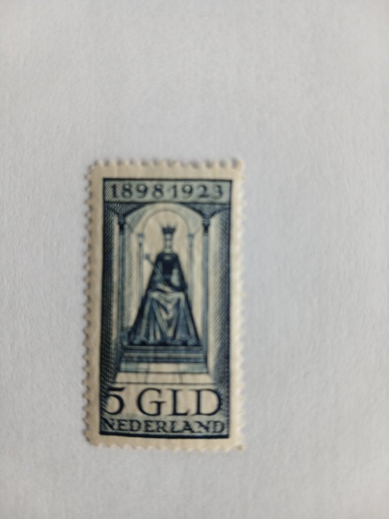 5 gulden jubileumzegel 1923, Ophalen of Verzenden, T/m 1940, Postfris
