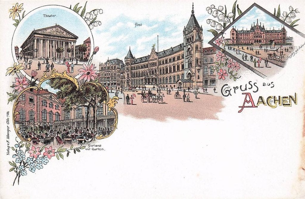 702-164-025 Aachen, Verzenden, Voor 1920, Duitsland