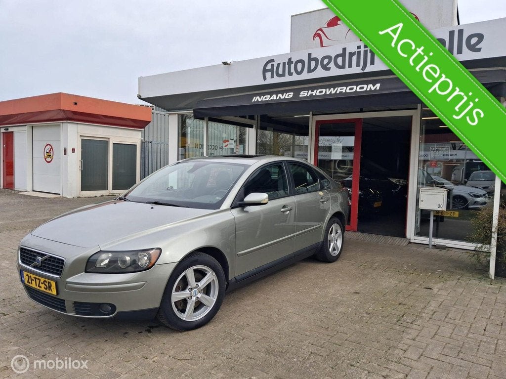VOLVO S40 2.0D EDITION II|2007|CRUISE|SCHUIFDAK|NIEUWE APK!, Auto's, Volvo, Voorwielaandrijving, 136 pk, 4 cilinders, 700 kg
