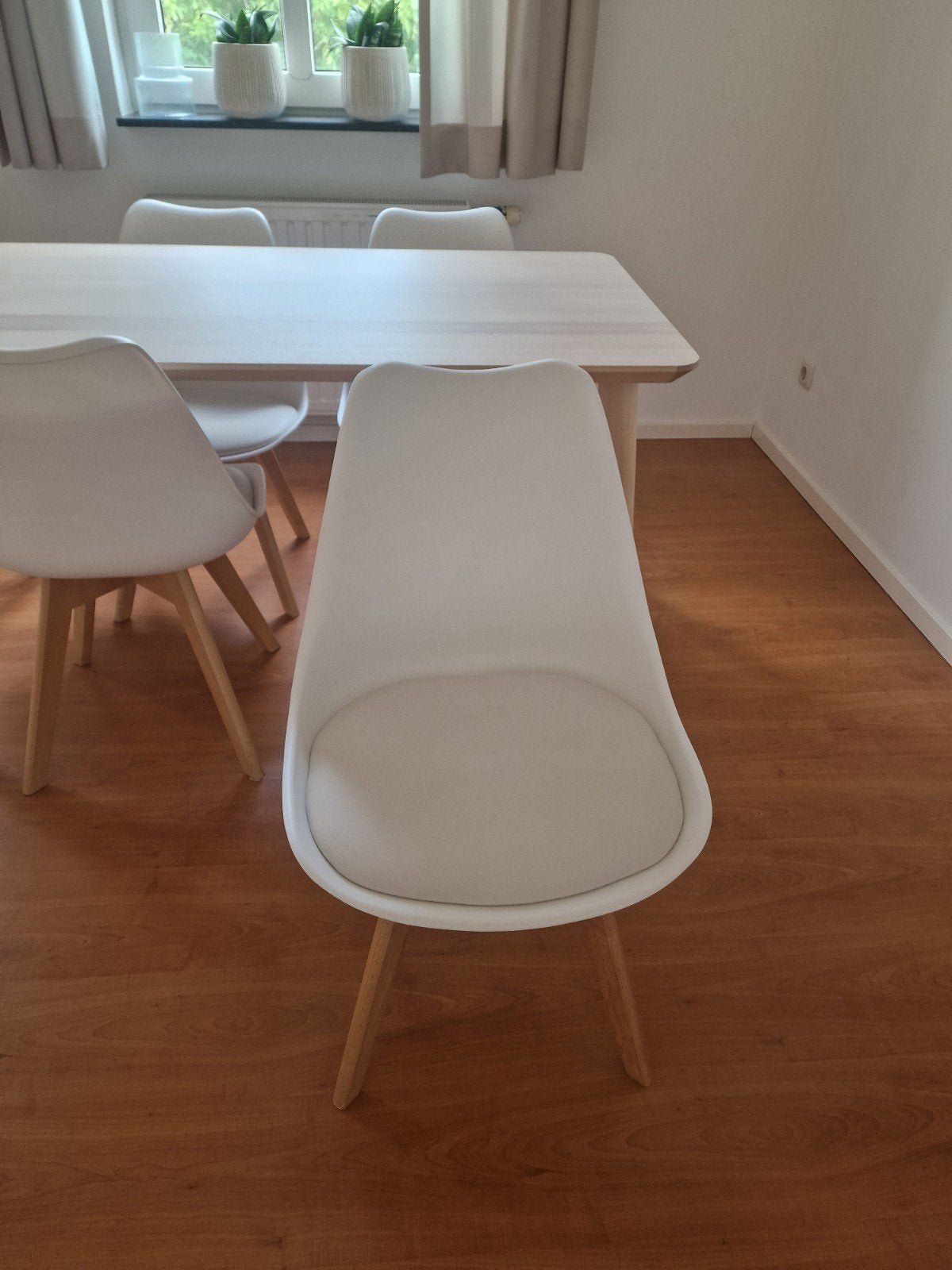 IKEA LISABO eettafel 140x78 met 4 stoelen, Ophalen