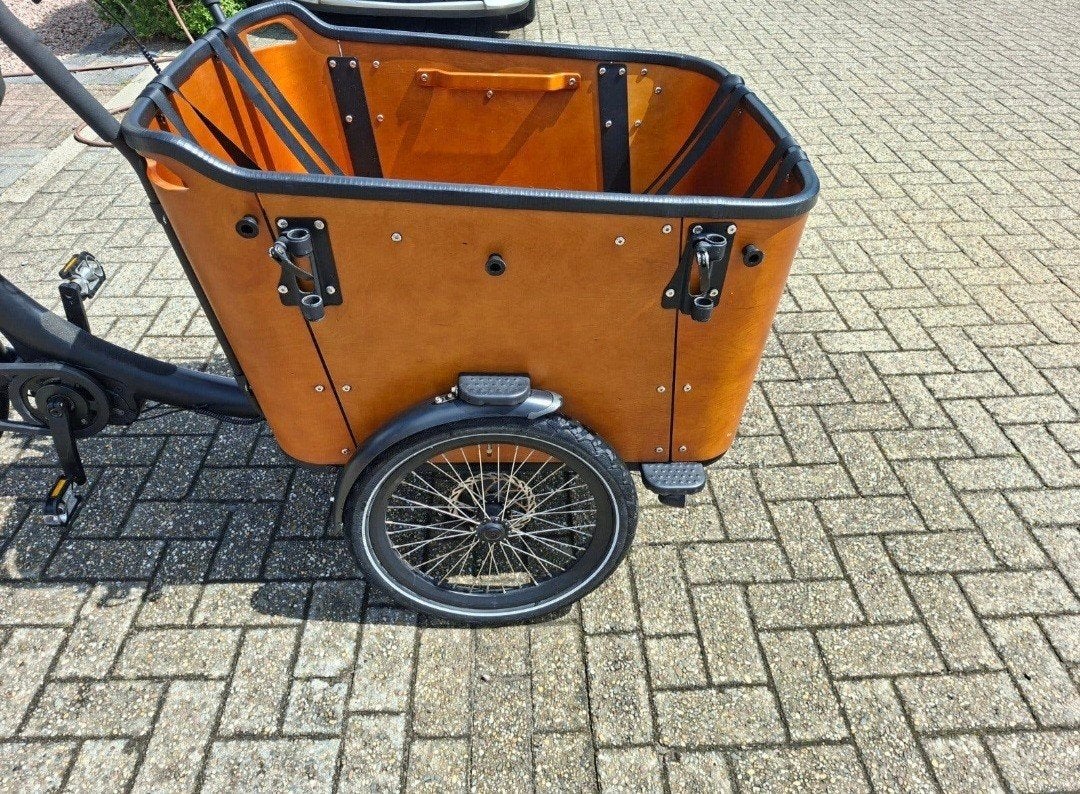 Qivelo N8 elektrische driewieler bakfiets - september 2022, 4 kinderen of meer, Gebruikt, Elektrisch, Schijfrem