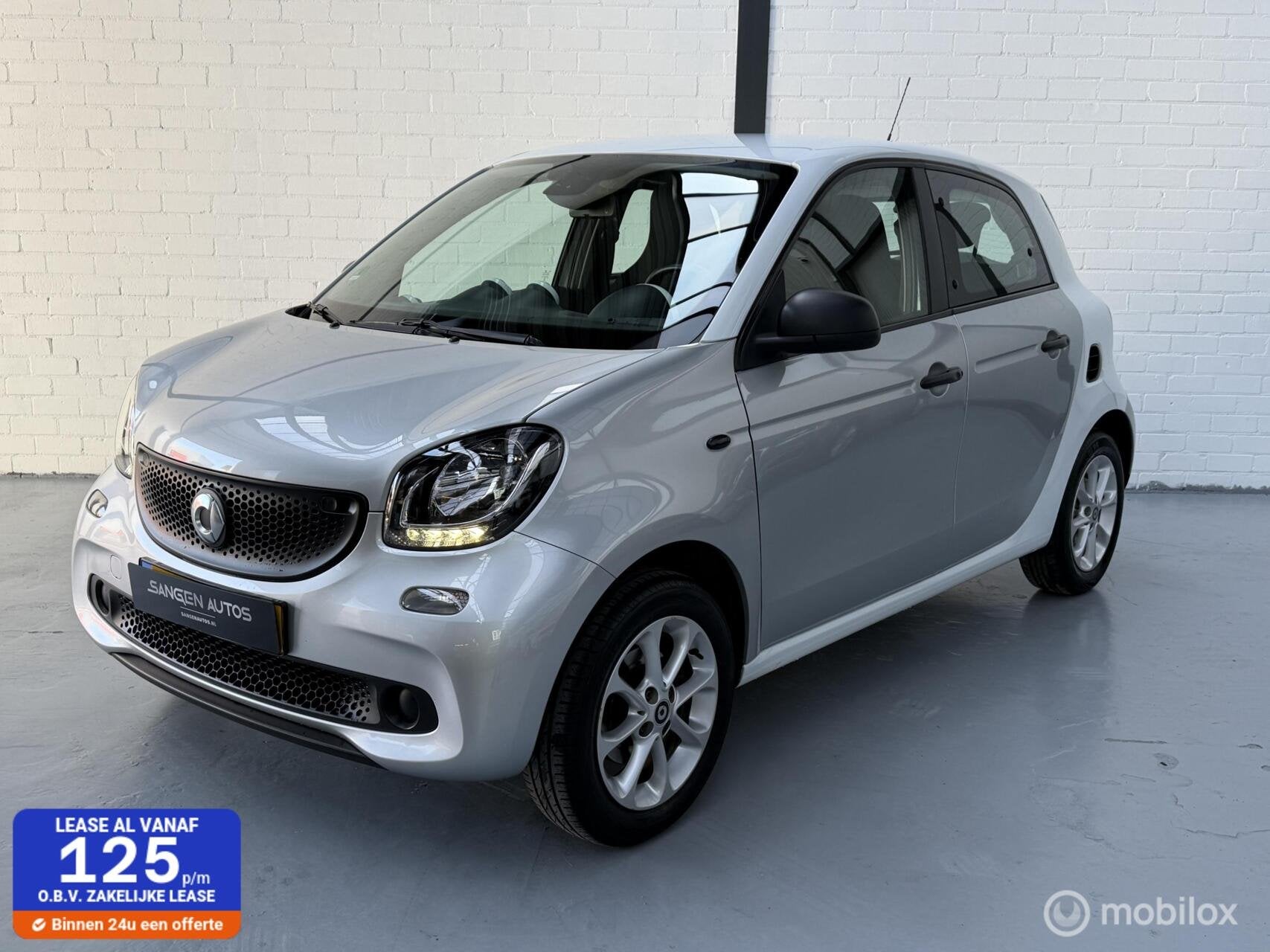 Smart forfour 1.0 Pure NL Auto Cruise Airco 5 deurs, Auto's, Achterwielaandrijving, Gebruikt, 4 stoelen, Origineel Nederlands