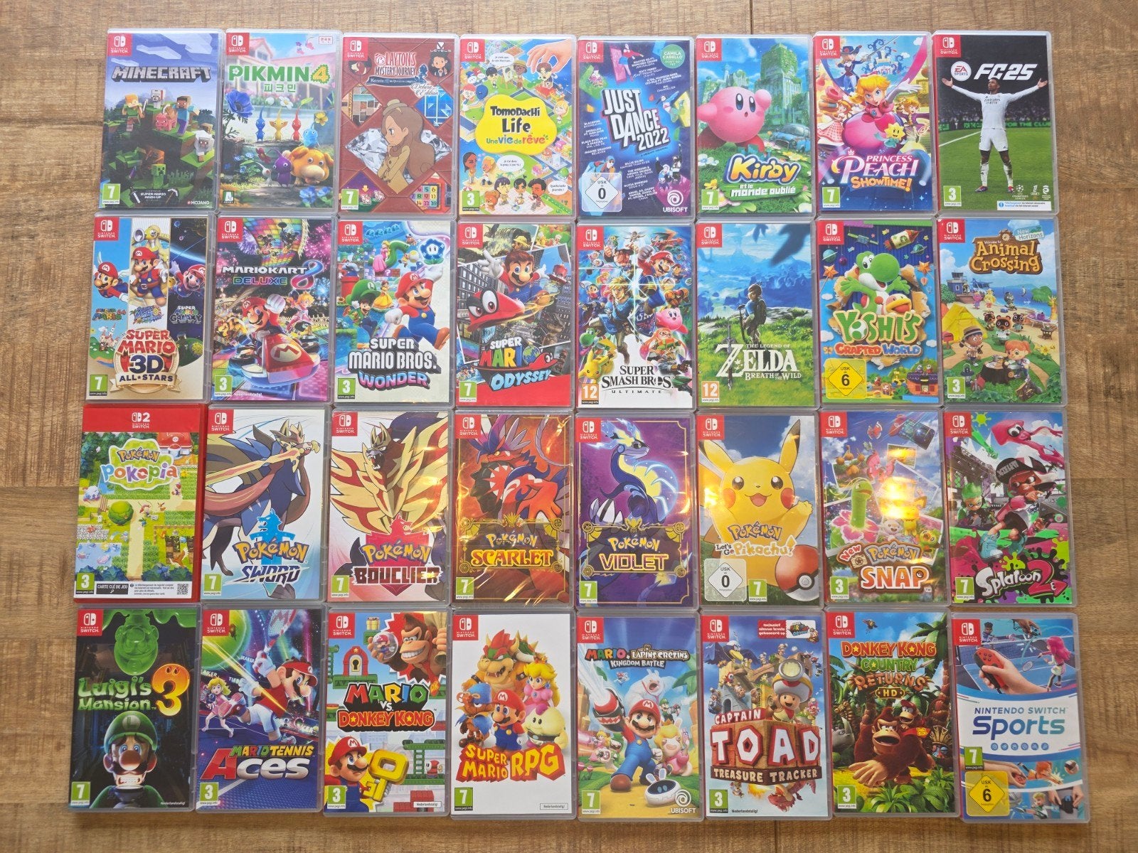 41x Nintendo Switch Games, Spelcomputers en Games, Overige genres, Ophalen of Verzenden, Zo goed als nieuw, Eén computer