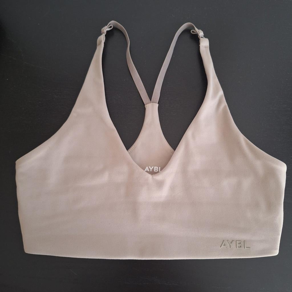 AYBL Staple Sports Bra | Muted Taupe | Maat S, Ophalen of Verzenden, Nieuw, Maat 36 (S)