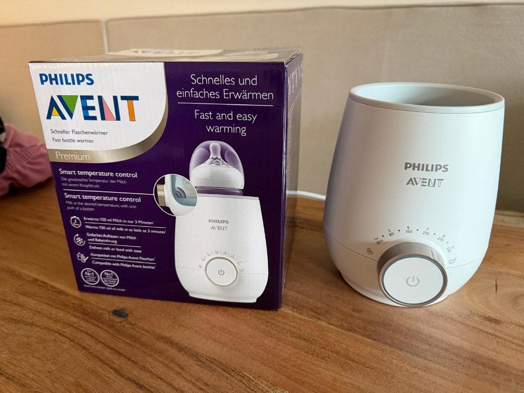 Philips Avent flessenwarmer, Ophalen of Verzenden, Gebruikt, Flessen- of potjesverwarmer, Philips Avent