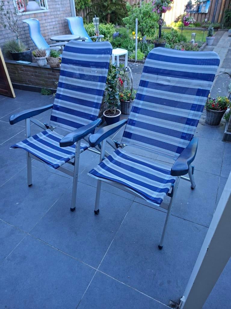 2 mooie campingstoelen  samen  30 euro, Ophalen of Verzenden
