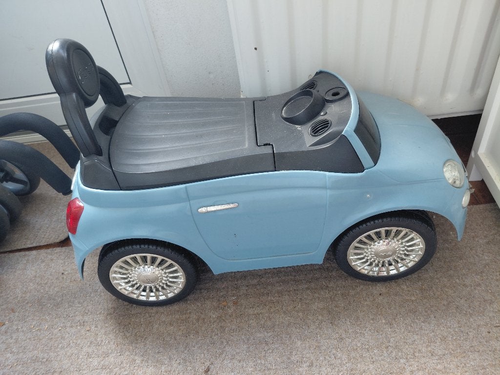 kinder auto zonder stuur bevestiging, Ophalen, Gebruikt