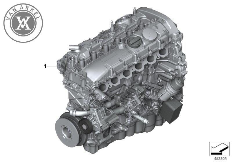 bmw f25 f15 f20 f30 n55b30a n55 ruilmotor, Auto-onderdelen, Ophalen, Gebruikt, -, -