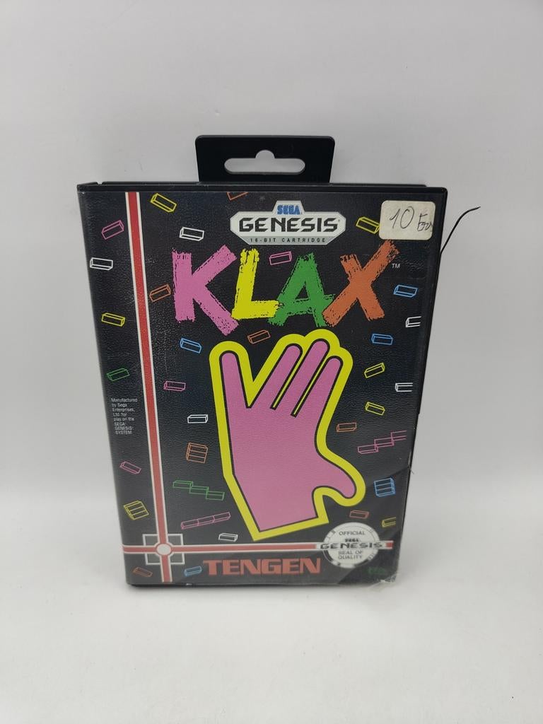 Klax Sega Mega Drive Genesis, Avontuur en Actie, ., 1 speler, Ophalen of Verzenden