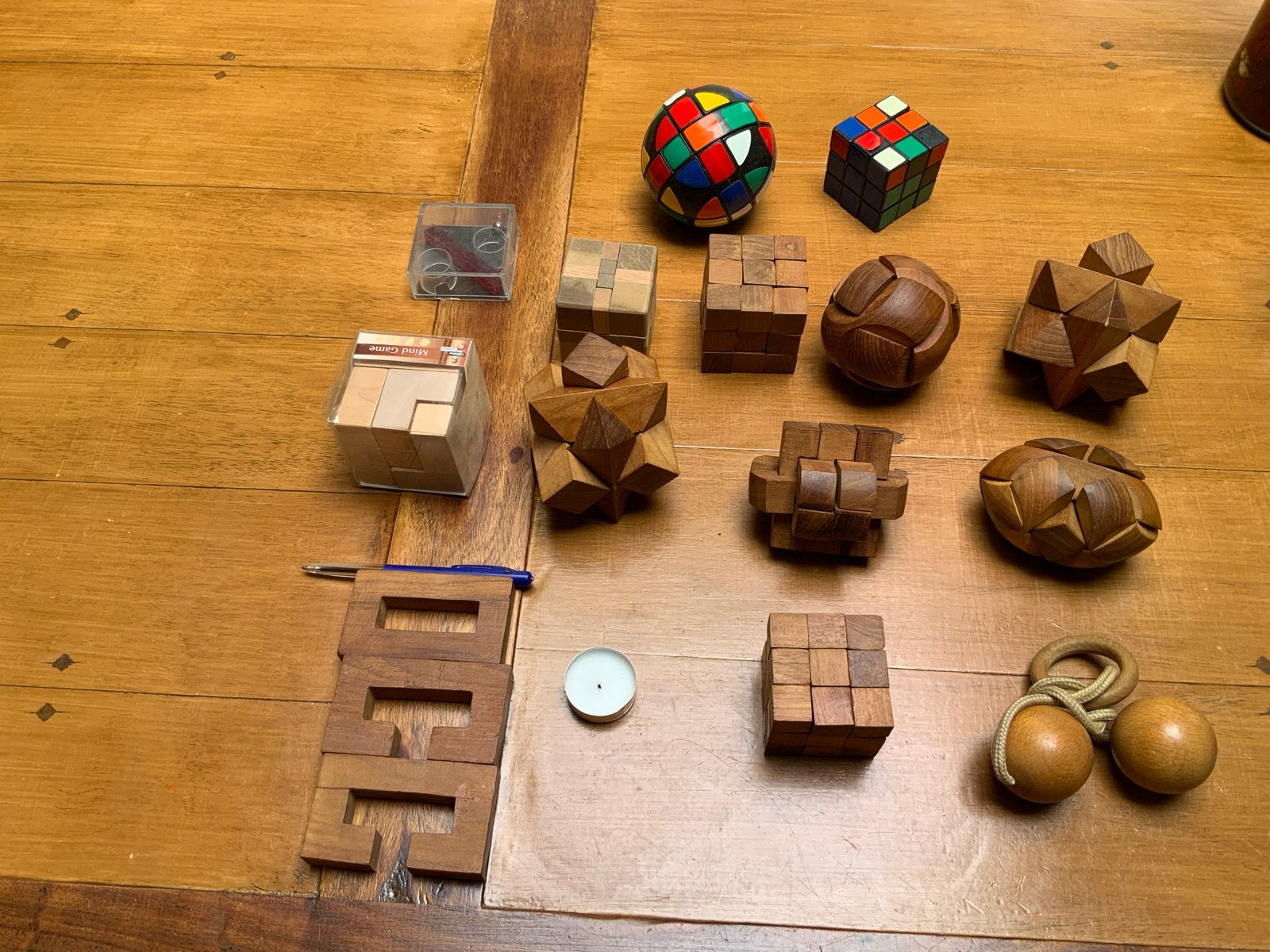 Diverse Puzzels: Rubik's, Houten & Breinbrekers, Ophalen of Verzenden, Gebruikt, Rubik's of 3D-puzzel