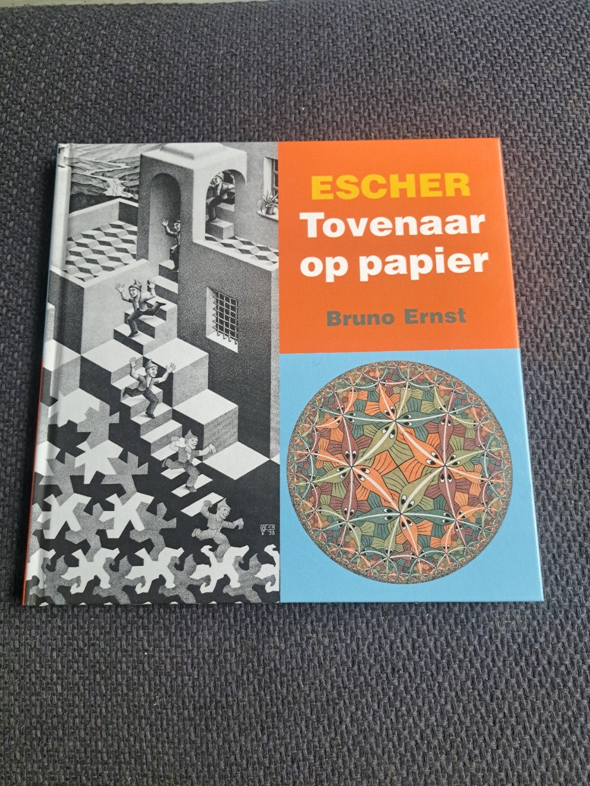 Escher tovenaar op papier, Gelezen, Architecten, Ophalen of Verzenden, Bruno ernst